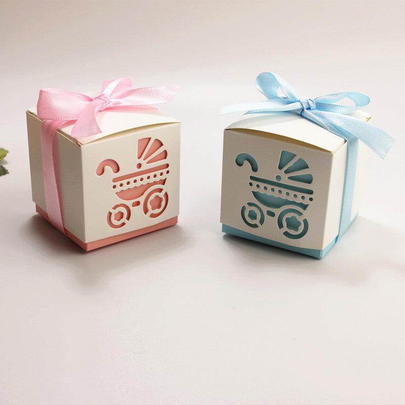 Baby shower favor sales boxes