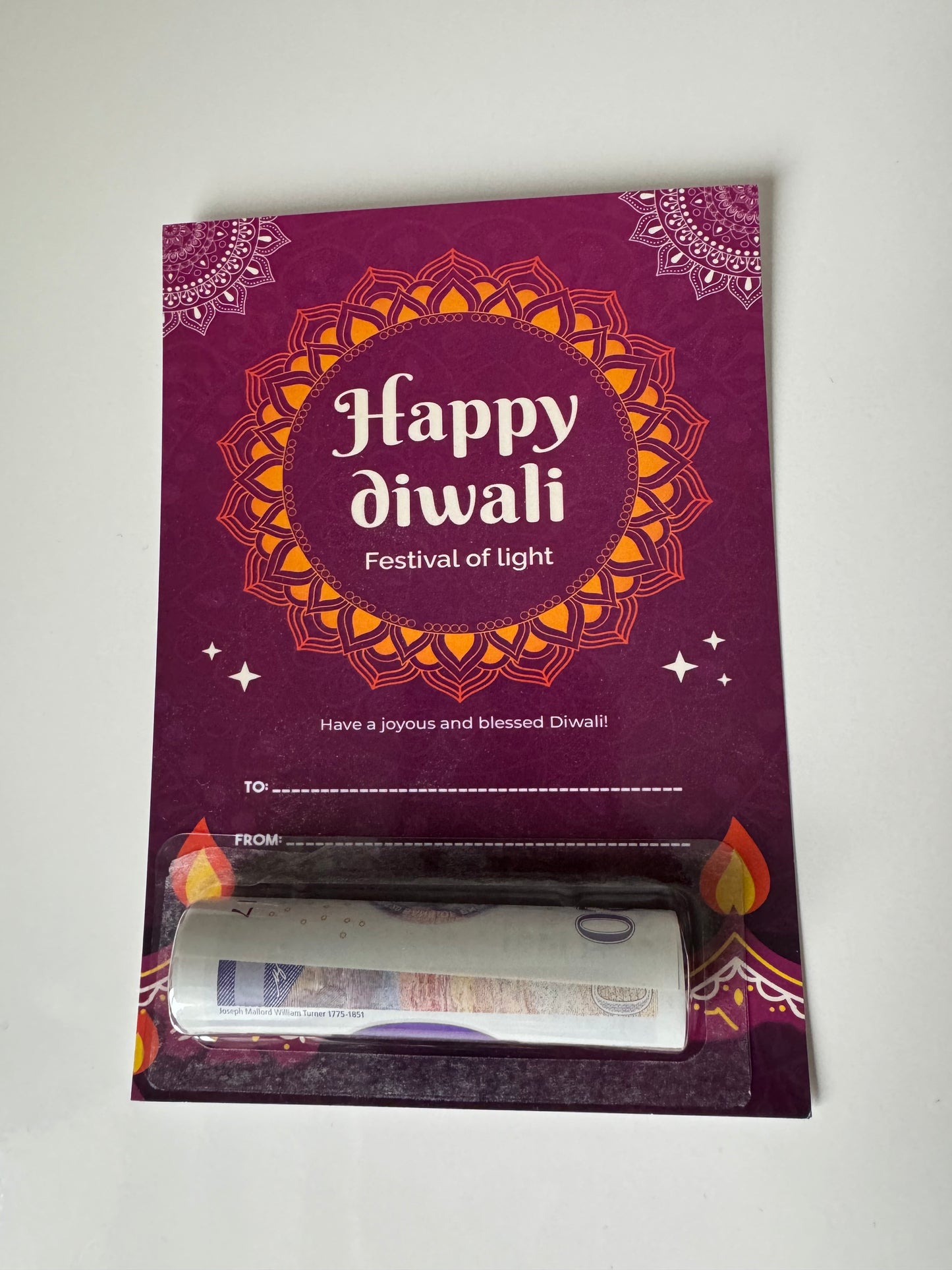 Diwali Money Cards