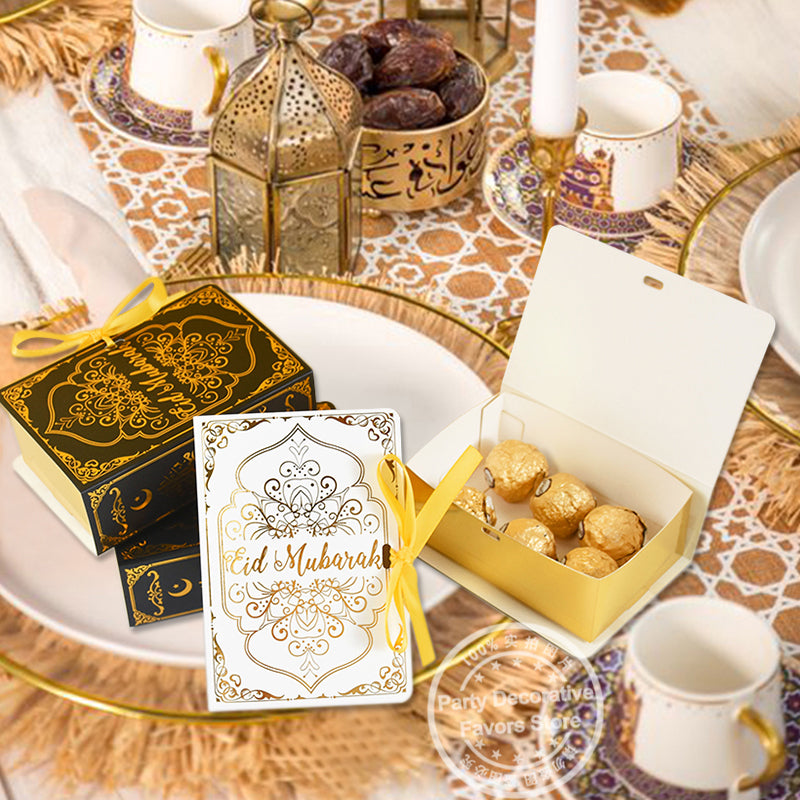 15 x Book Shape Eid Mubarak Box