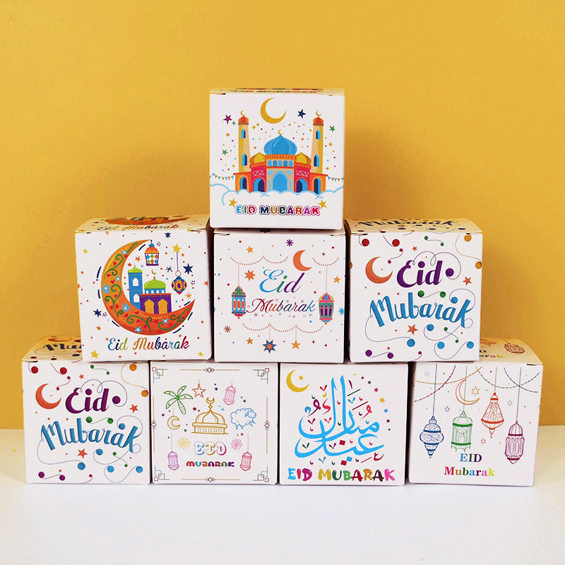 Eid Mubarak Square Boxes