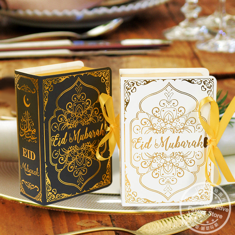 15 x Book Shape Eid Mubarak Box