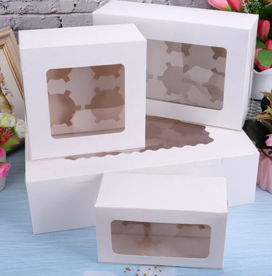 Window Cupcake Box